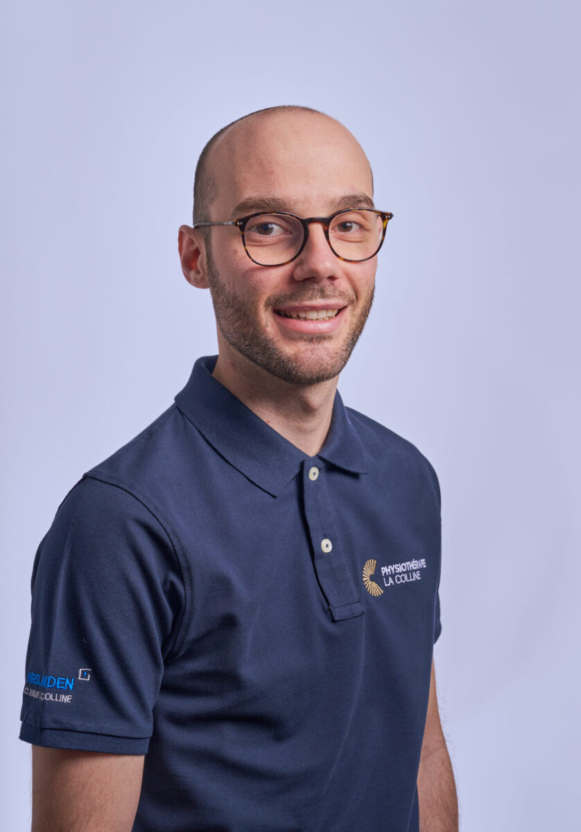 Romain Streit physiotherapist manager Physiotherapy La Colline Eaux-Vives in Geneva