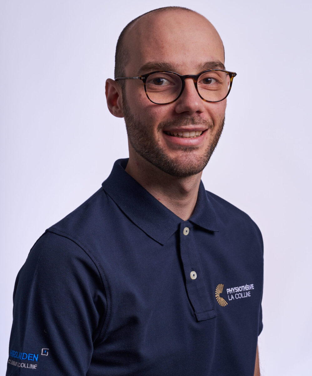 Romain Streit physiothérapeute responsable Physiothérapie La Colline Eaux-Vives à Genève