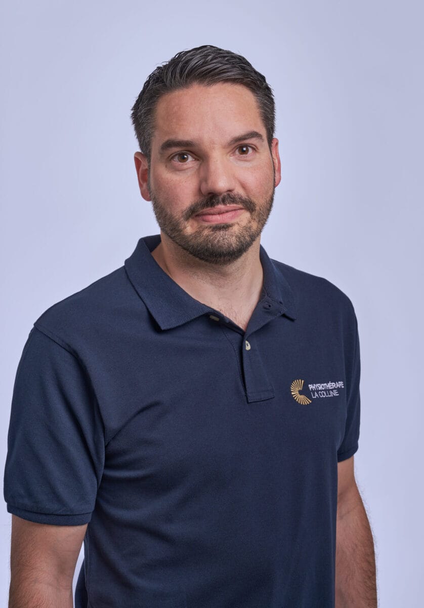 Benoit CAHAY physiotherapist manager Physiotherapy La Colline Veyrier in Geneva