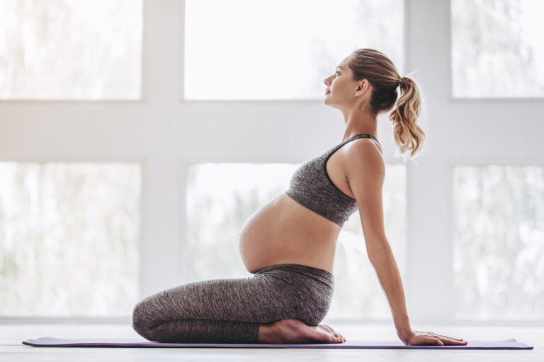 Maternity yoga