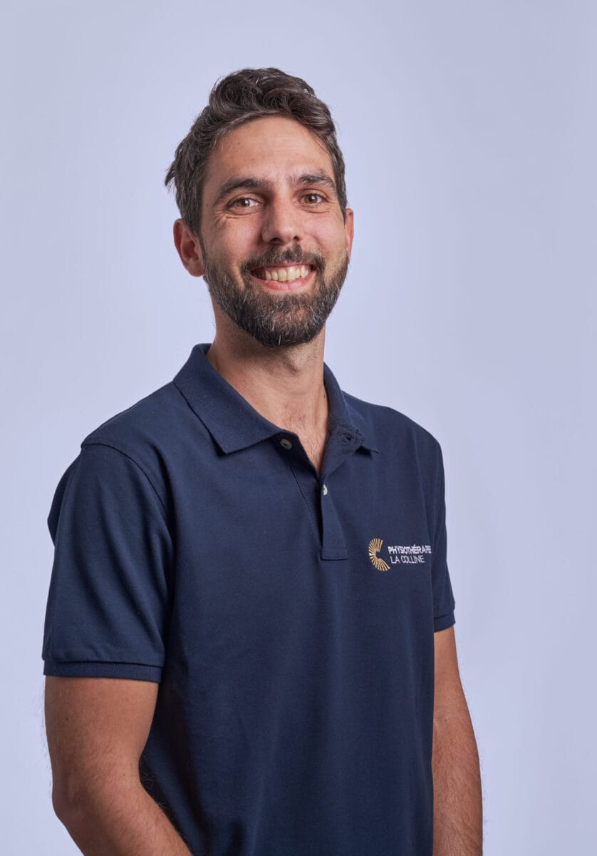 Jeremy Reymond physiotherapist Physiotherapy La Colline Eaux-Vives in Geneva