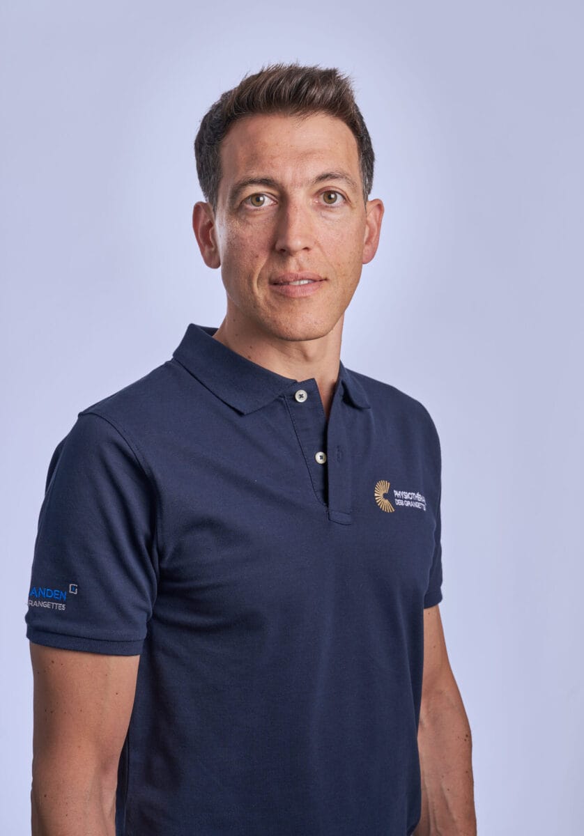 Guillaume Lasser physiothérapeute Physiotherapy Des Grangettes in Geneva